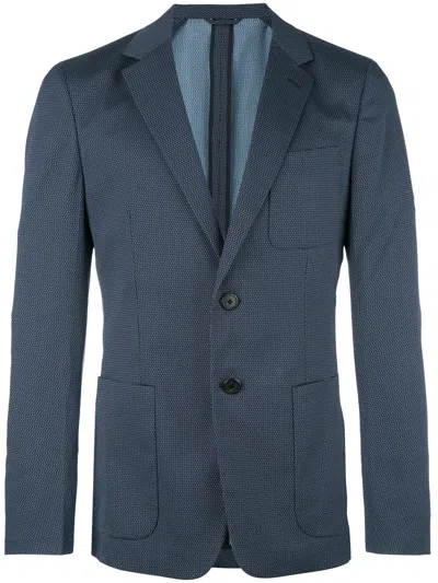 Prada Two-button Blazer In Blue