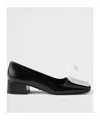 Prada Two-tone Pumps In Black