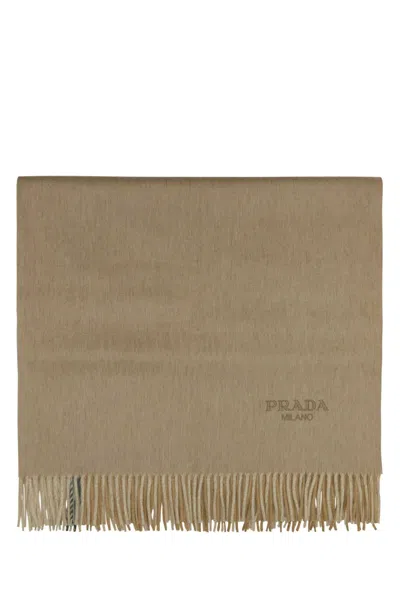 Prada Two-tone Cashmere Blend Blanket