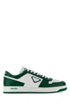 Prada Downtown Leather Sneakers