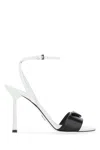 Prada Logo Detailed Ankle Strap Sandals