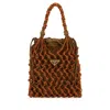 Prada Two-tone Mesh Handbag