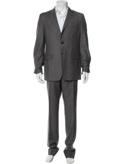 Pre-owned Prada Two-piece In Gray