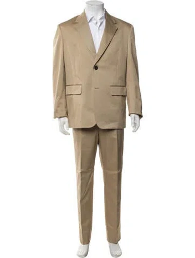 Pre-owned Prada Two-piece Suit W/ Tags In Neutrals