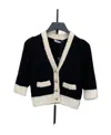 Prada V-neck Long-sleeved Sweater In Black