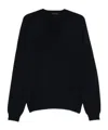 Prada V-neck Sweater In Blue