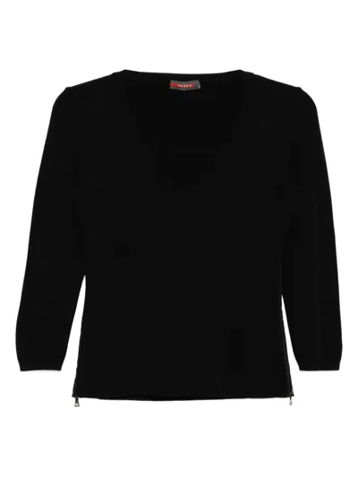 Pre-owned Prada V-neck Top