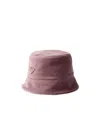 Prada Velvet Bucket Hat In Confetti Powder