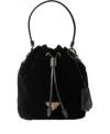Prada Velvet Mini-bag With Nappa Leather Details