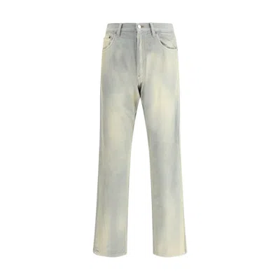 Prada Velvet Pants In Gray