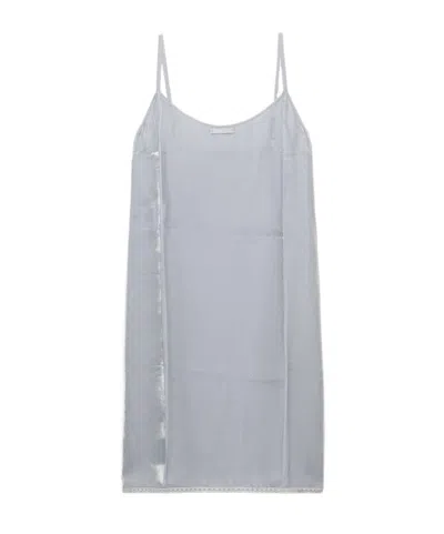 PRADA PRADA VELVET SLIP DRESS