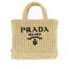 Prada Ven Raffia Tote Bag Bag In Sand