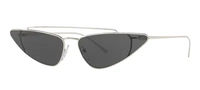 Pre-owned Prada Versace Ve 4474u Black/grey (gb1/87) Sunglasses In Gray