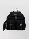 Prada Versatile Backpack Featuring Multiple Elements