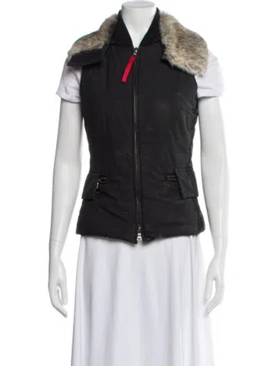 Pre-owned Prada Vest In Black