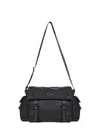 Prada Viaggio Black Prada Explore Shoulder Bag In Black
