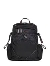 Prada Viaggio Black Prada Speedrock Backpack In Black