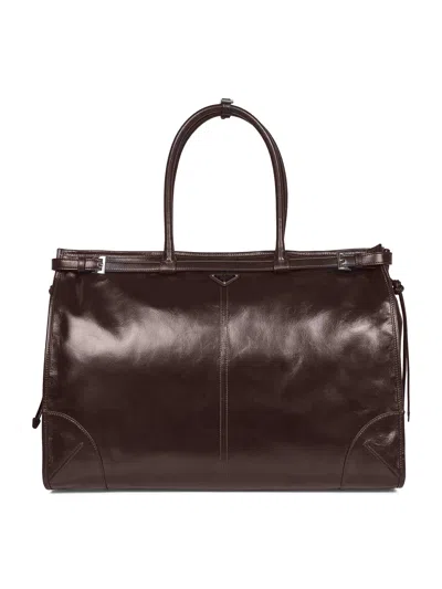 Prada Viaggio Brown Prada Bonnie Shopping Bag