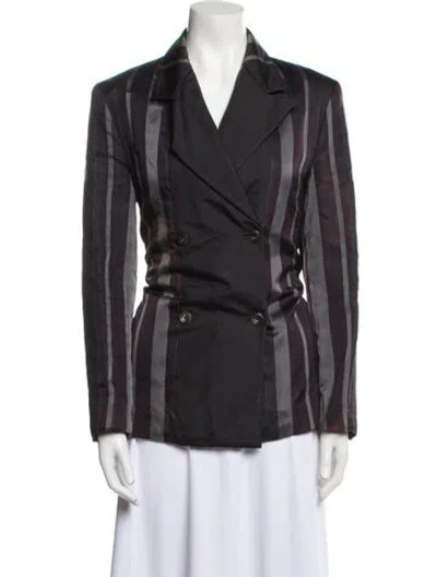 Pre-owned Prada Vintage 1990's Blazer In Black
