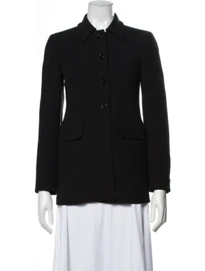Pre-owned Prada Vintage 1990's Blazer In Black