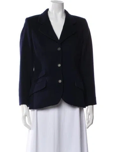 Pre-owned Prada Vintage 1990's Blazer In Blue