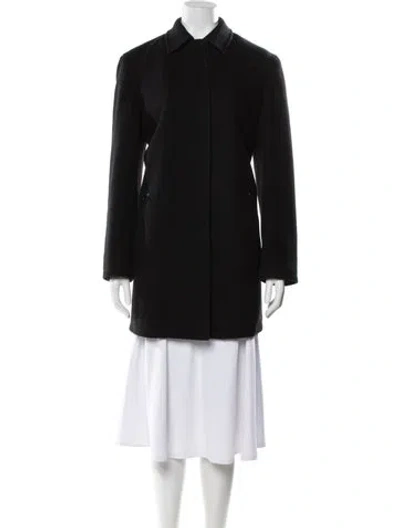 Pre-owned Prada Vintage 1990's Coat In Black