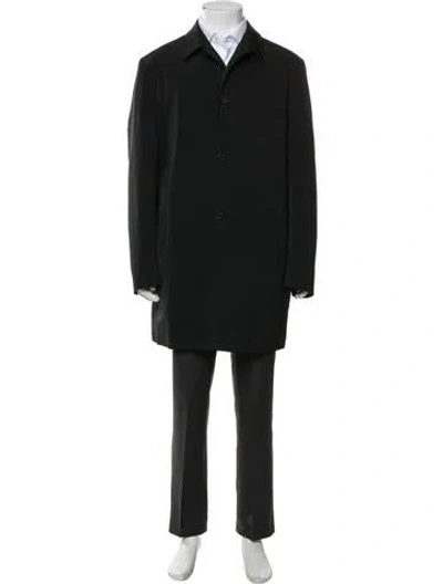 Pre-owned Prada Vintage 1990's Coat In Green