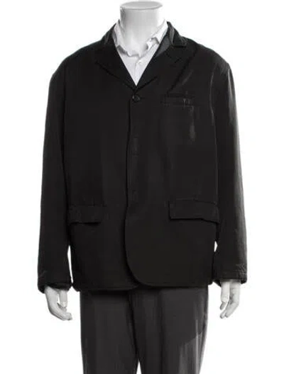 Pre-owned Prada Vintage 1990's Jacket In Black