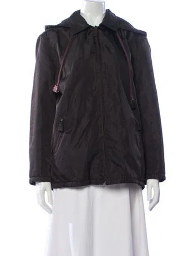 Pre-owned Prada Vintage 1990's Jacket In Brown