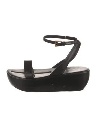 Pre-owned Prada Vintage 1990's Sandals In Black