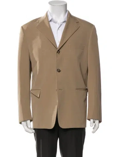 Pre-owned Prada Vintage 1990's Sport Coat In Neutrals