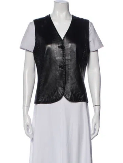 Pre-owned Prada Vintage 1993 Vest In Black