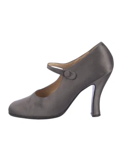 Pre-owned Prada Vintage 1994 Pumps In Gray