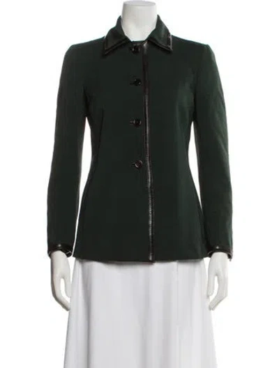 Pre-owned Prada Vintage 1996 Jacket In Green