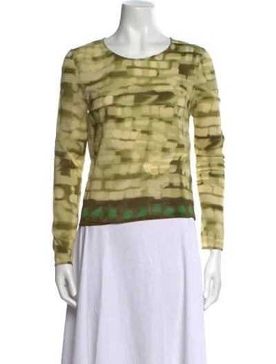 Pre-owned Prada Vintage 1996 Sweatshirt In Green