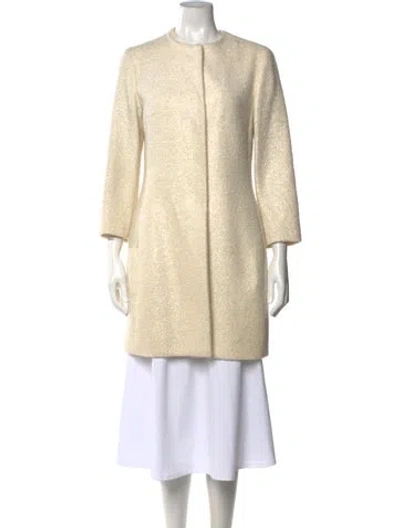 Pre-owned Prada Vintage 1998 Coat In Neutrals