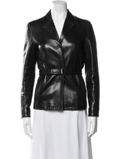 Pre-owned Prada Vintage 1999 Blazer In Black
