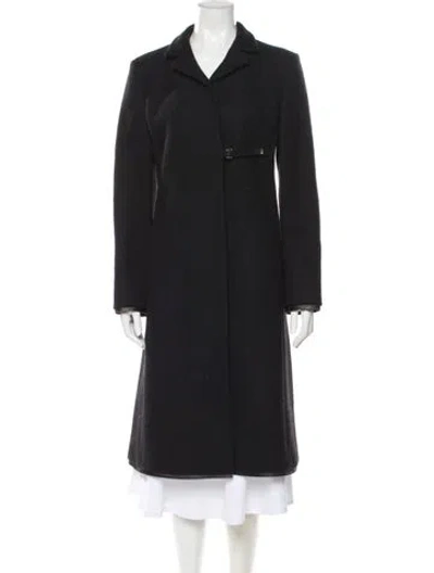 Pre-owned Prada Vintage 1999 Coat In Black