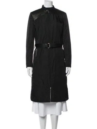 Pre-owned Prada Vintage 1999 Coat In Black