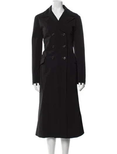 Pre-owned Prada Vintage 1999 Coat In Black