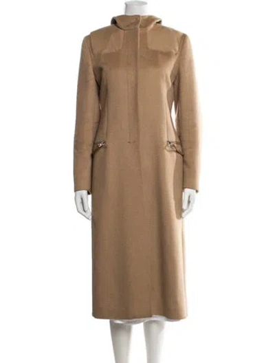 Pre-owned Prada Vintage 1999 Coat In Neutrals