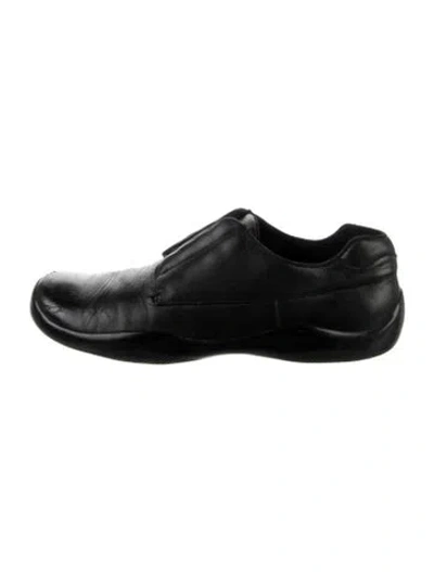 Pre-owned Prada Vintage 1999 Derby Shoes In Black