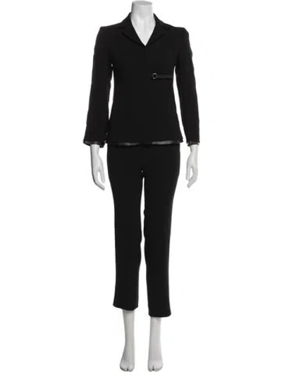 Pre-owned Prada Vintage 1999 Pantsuit In Black