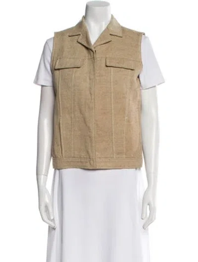 Pre-owned Prada Vintage 1999 Vest In Neutral
