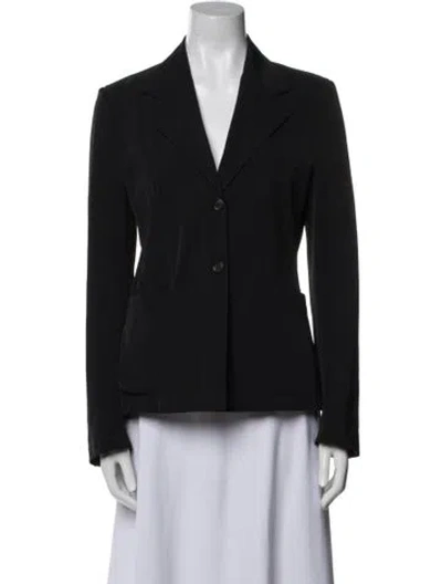 Pre-owned Prada Vintage 2000's Blazer In Black