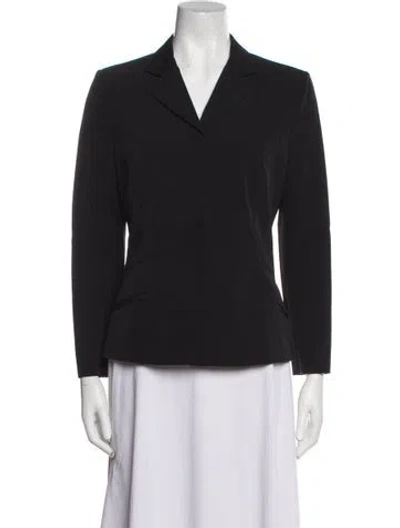Pre-owned Prada Vintage 2000's Blazer In Black
