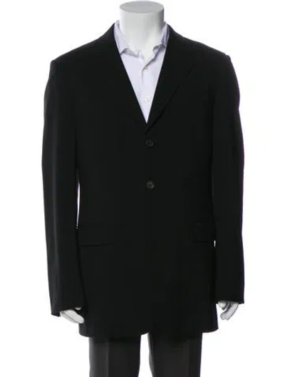 Pre-owned Prada Vintage 2000's Blazer In Black