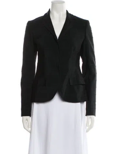 Pre-owned Prada Vintage 2000's Blazer In Black