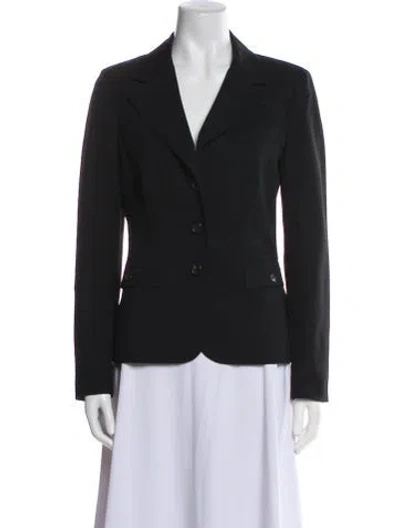 Pre-owned Prada Vintage 2000's Blazer In Black