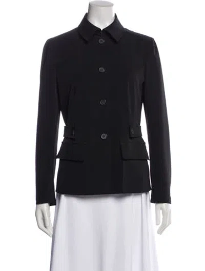 Pre-owned Prada Vintage 2000's Blazer In Black